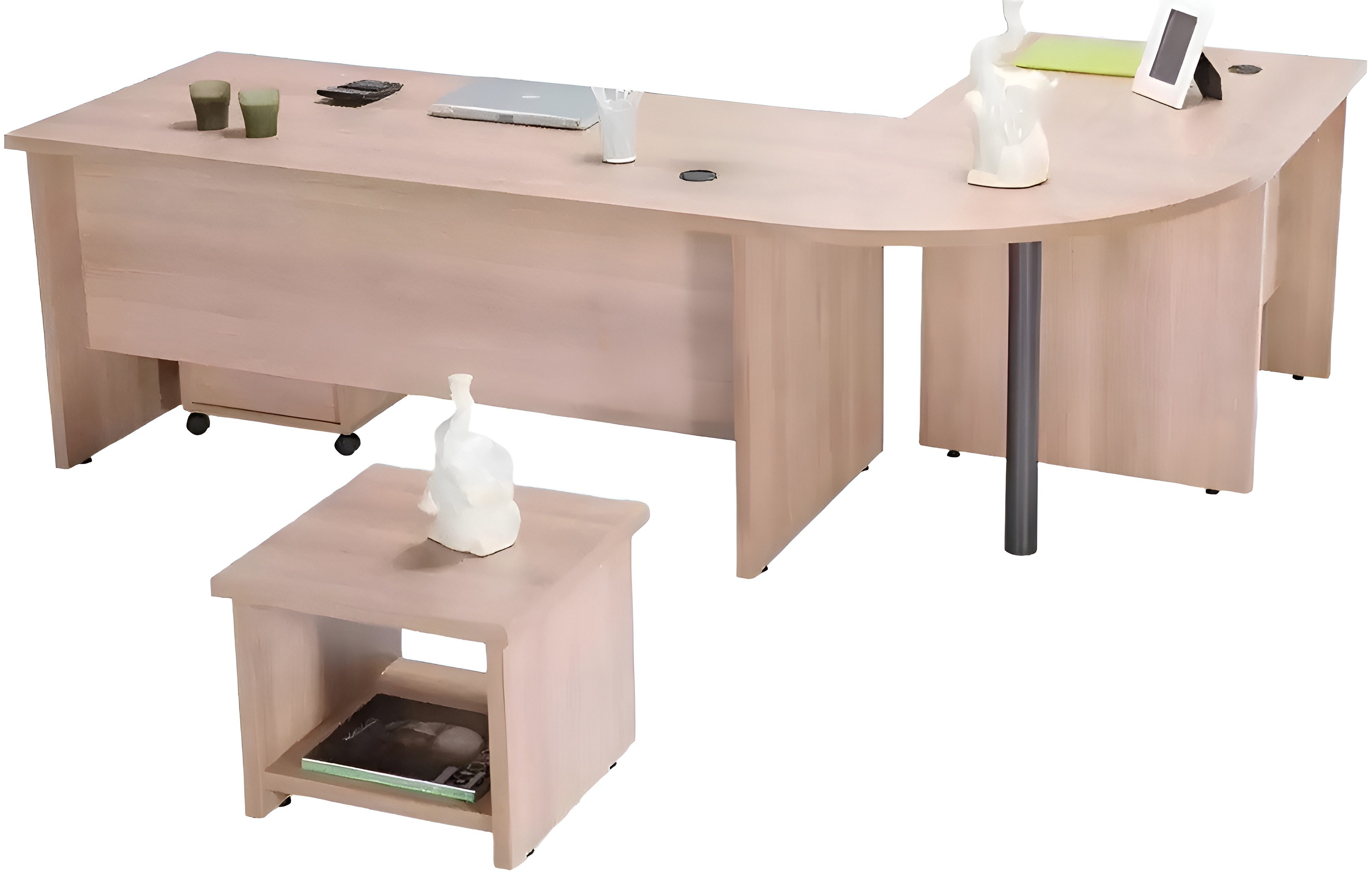 Eckschreibtisch L-förmiger Schreibtisch Büroarbeitsplatz Schreibtischmöbel