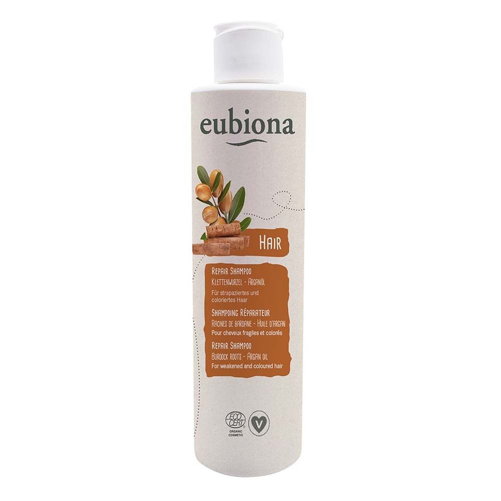 eubiona Haarshampoo Repair Shampoo - Klettenwurzel-Arganöl 200ml