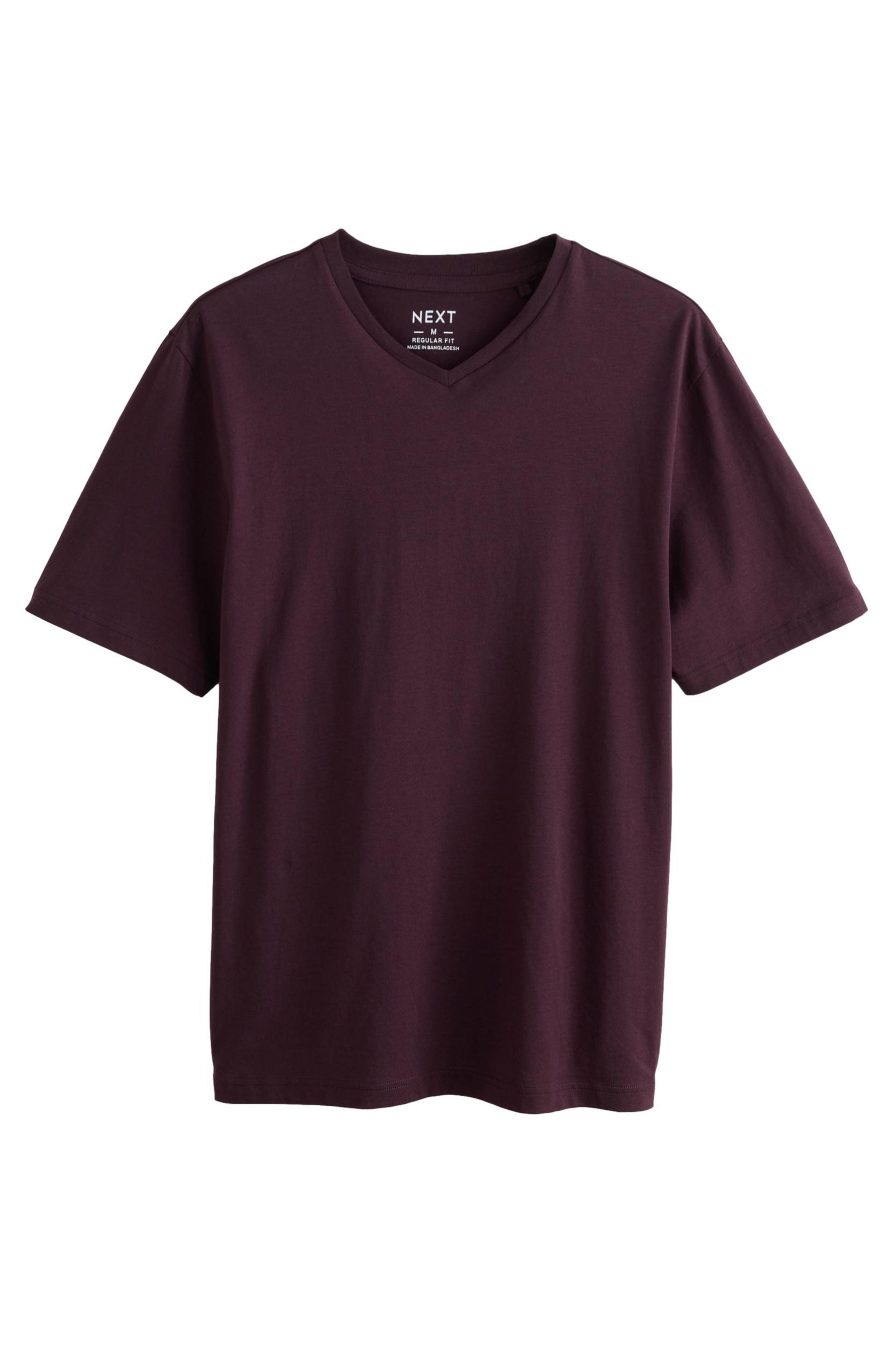 Next T-Shirt Essential T-Shirt mit V-Ausschnitt aus Baumwolle (1-tlg) günstig online kaufen