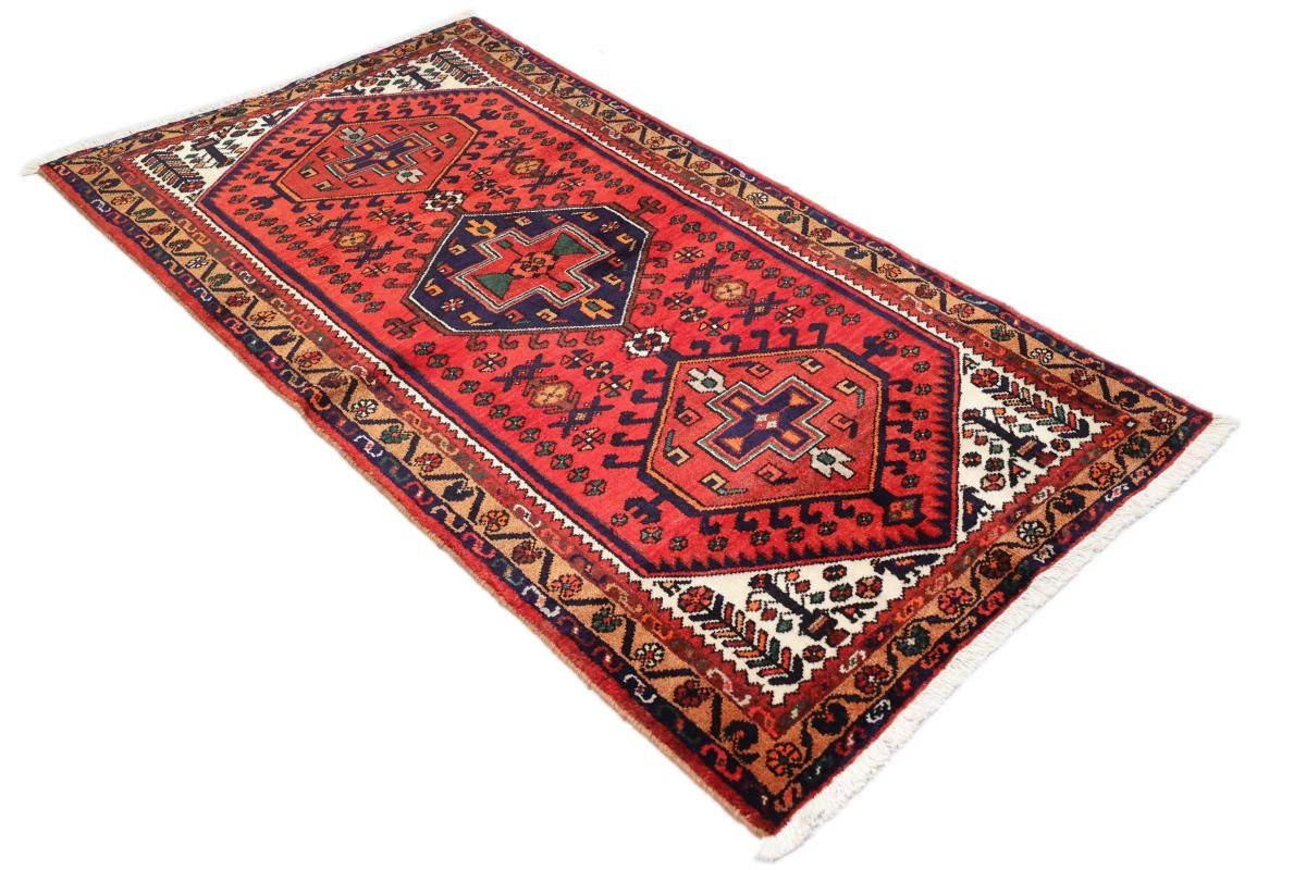 Nain Orientteppich 104x189 rechteckig, Orientteppich, 12 mm Ghashghai Handgeknüpfter Taleghan Trading, Höhe: