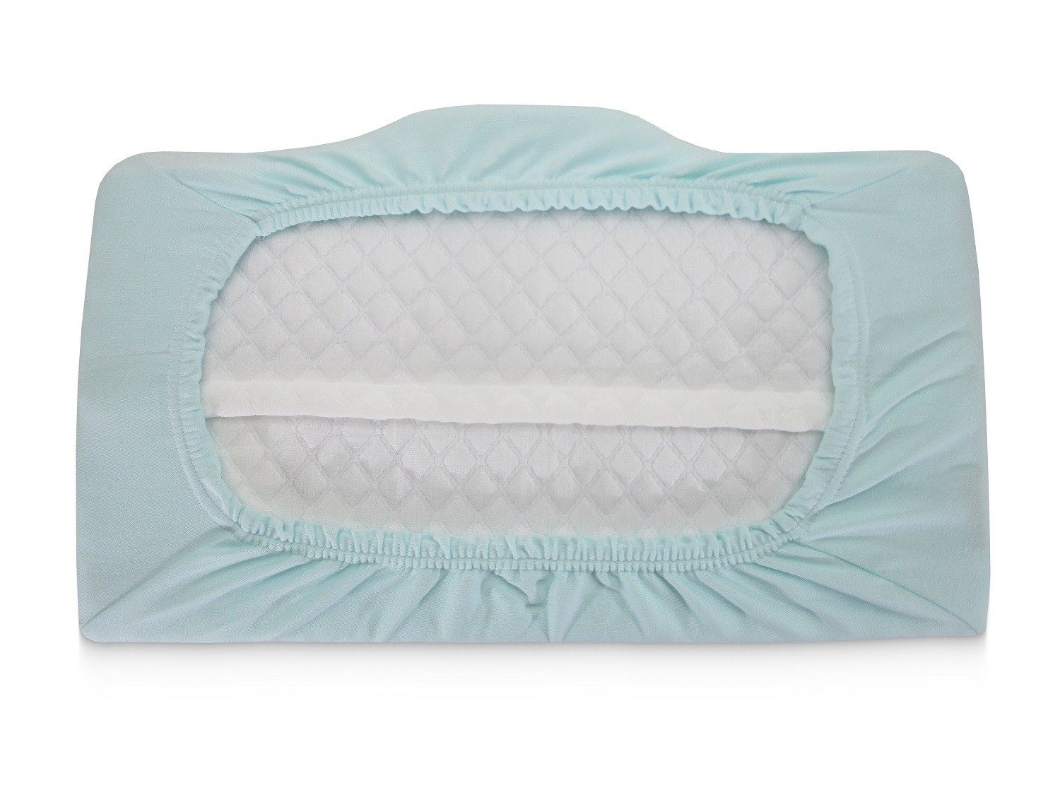 DUKAL Kissenbezüge für Derila (Queensize oder Kingsize) Memory Foam Kissen, (1 Stück), Queensize (30 x 50 cm), aus hochwertigem Doppel-Jersey, 100% Baumwolle – Bild 2 von 5