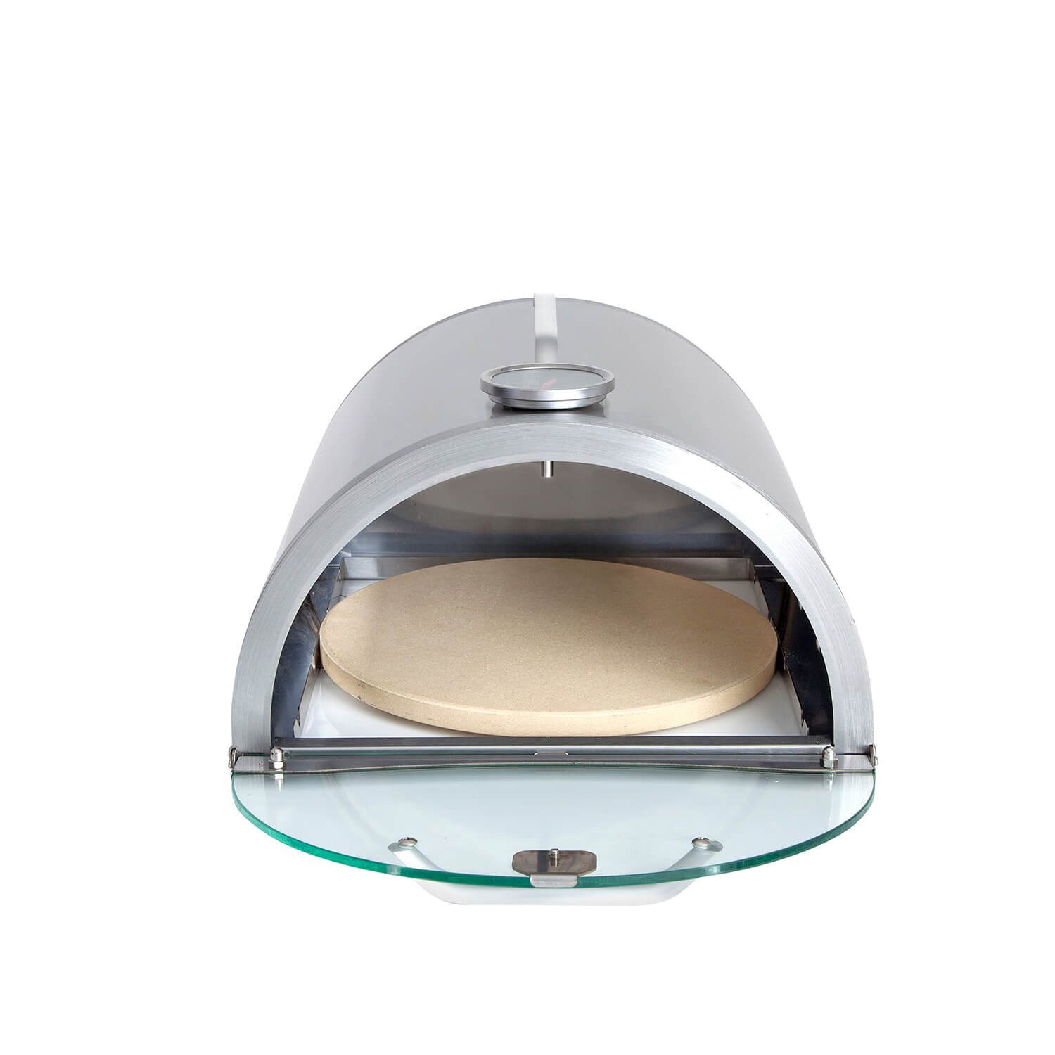 ALL'GRILL Pizzaofen-Grillaufsatz ALLGRILL Pizzaboxx rund - Pizzahaube für Seitenbrenner
