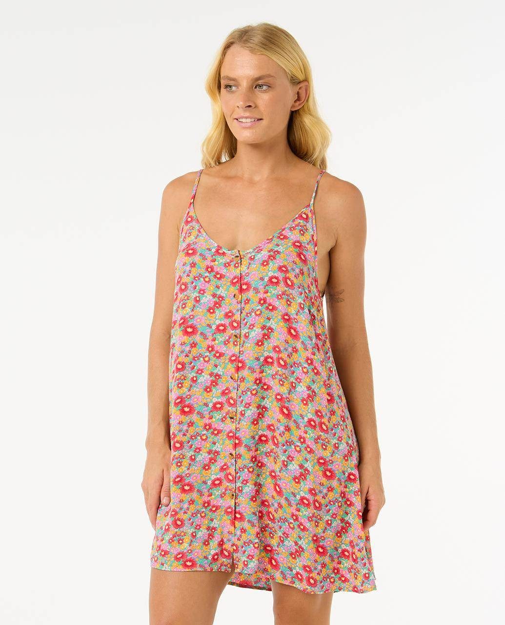 Rip Curl Sommerkleid Las Dalias Ditsy Strandkleid günstig online kaufen