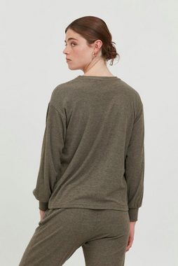 Ichi Sweatshirt IHKYLA LS - 20114625 Sweatshirt aus geripptem Material