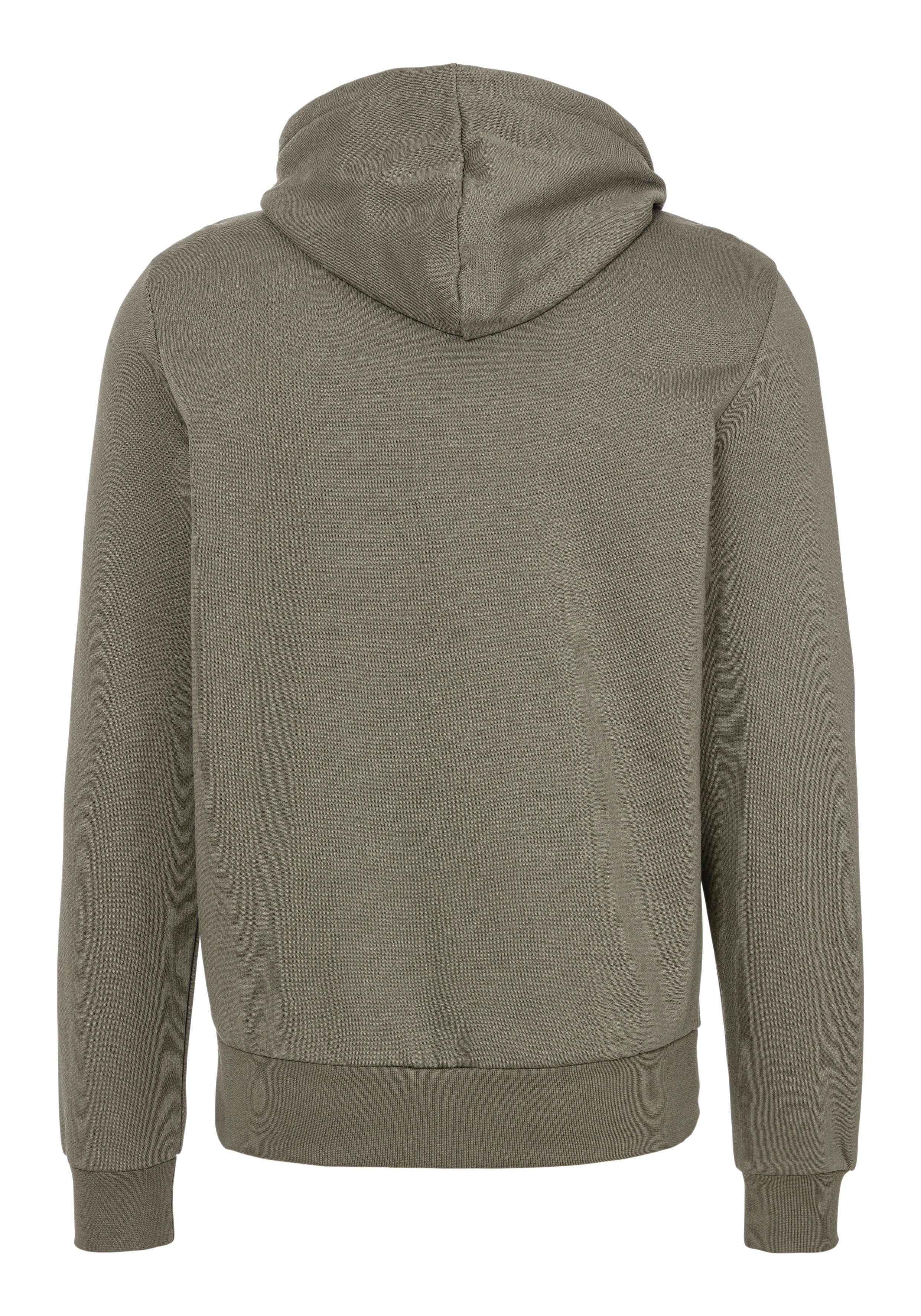 Lacoste der auf Stickerei Lacoste Brust Krokodil mit Kapuzensweatshirt khaki