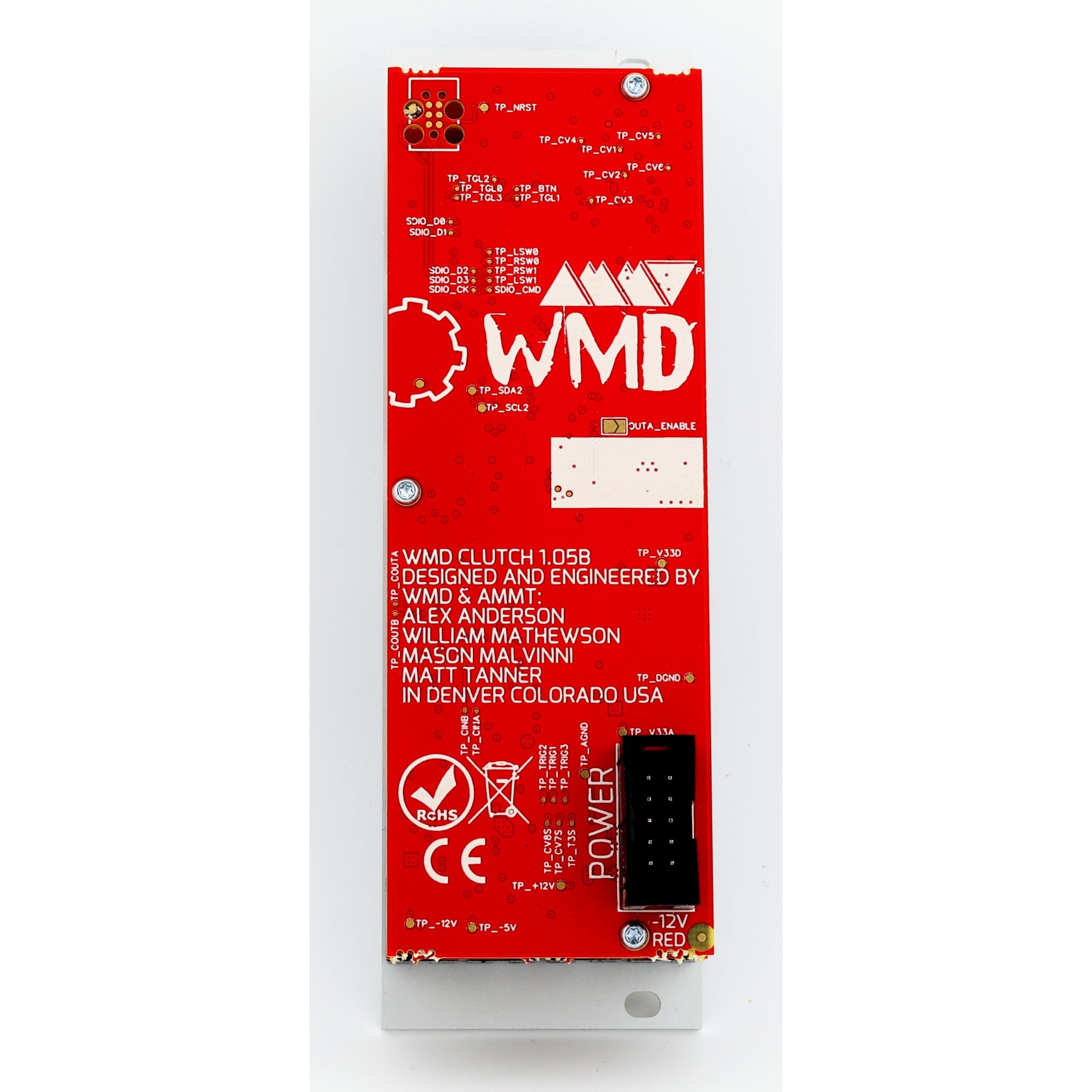 WMD Synthesizer (Modular Synthesizer, Drums-Module), Clutch - Drum Modular Synthesizer