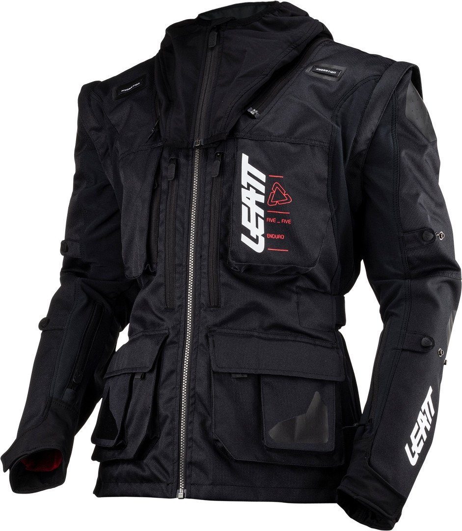 Leatt Motorradjacke 5.5 Enduro 2023 Motocross Jacke Wasserdicht wasserabweisend schmutzabweisend schnittfest robust wass