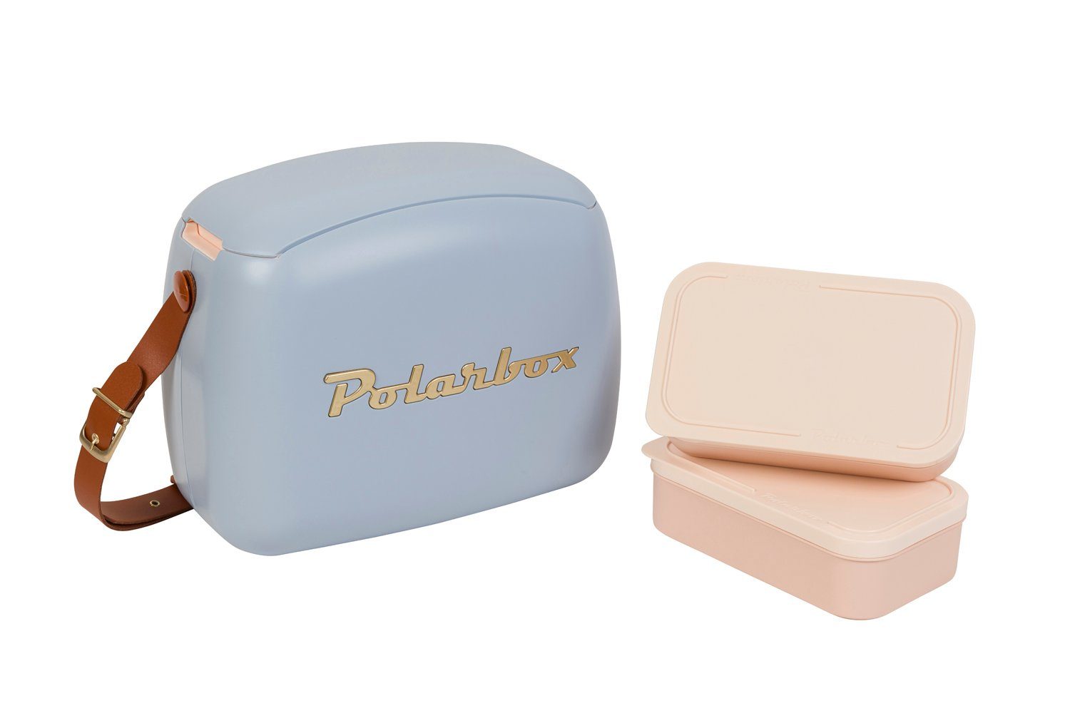Kreher Frischhaltedose Kühlbox Polar 6 Liter mit 2 Lunchboxen (Farbe wählbar)