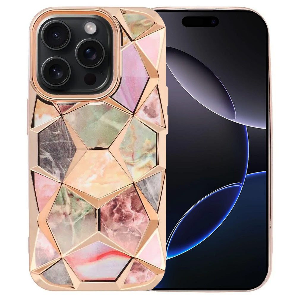 FITSU Handyhülle Schutzhülle für iPhone 16 Pro Hülle Slim Case Handyhülle Cover 6,3 Zoll, Case für iPhone 16 Pro Handyhülle Cover Handy Schale Bumper