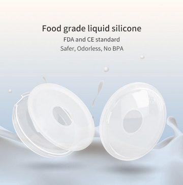 Fivejoy BH-Stilleinlagen 2pcs Brustschalen Milchauffangschale Stillschalen (1 Paar), Mutter Milch Schalen Muttermilchsammler