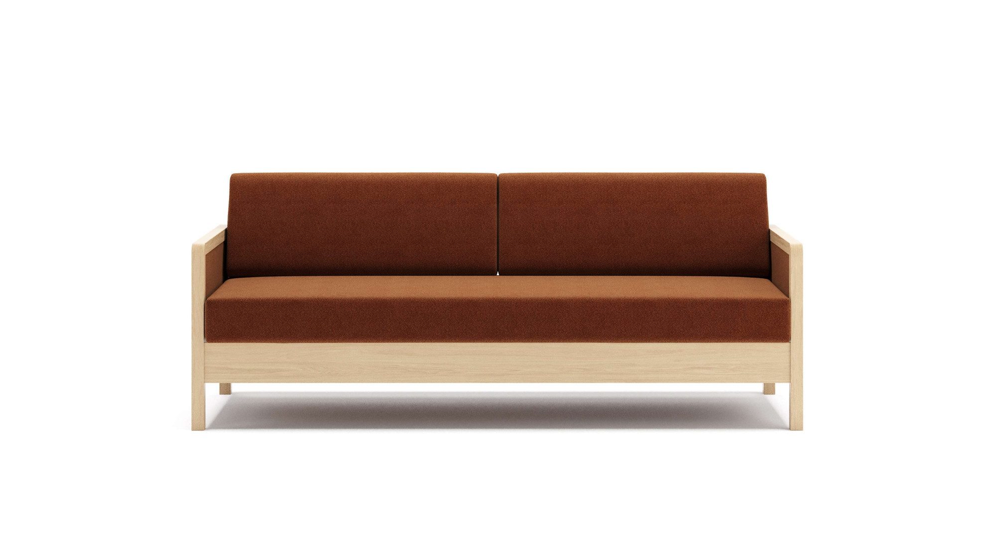 HESTBÆK Schlafsofa Hestbæk 168 3-Sitzer mit Klappfunktion, Umklappbar, Querschläfer, sehr komfortabel, Stauraum