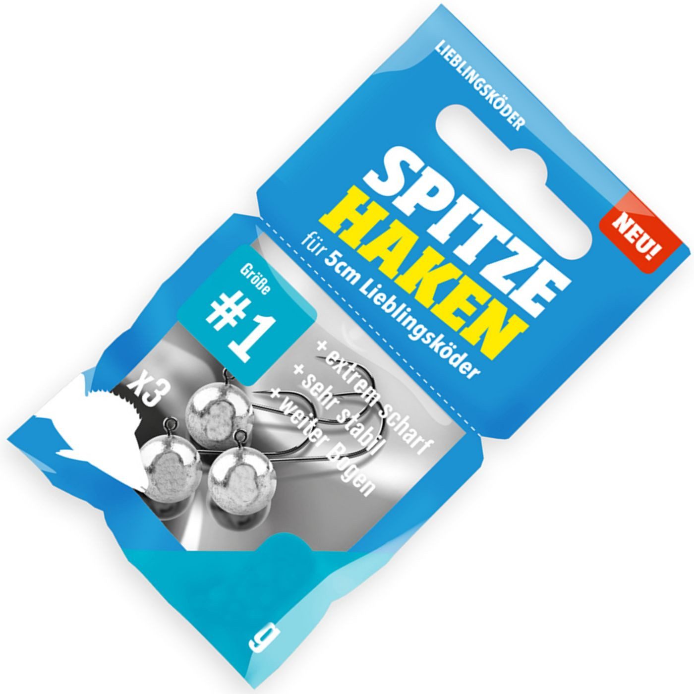 Lieblingsköder Jighaken Lieblingsköder Spitze Haken Gr. 1 - 3 Jighaken