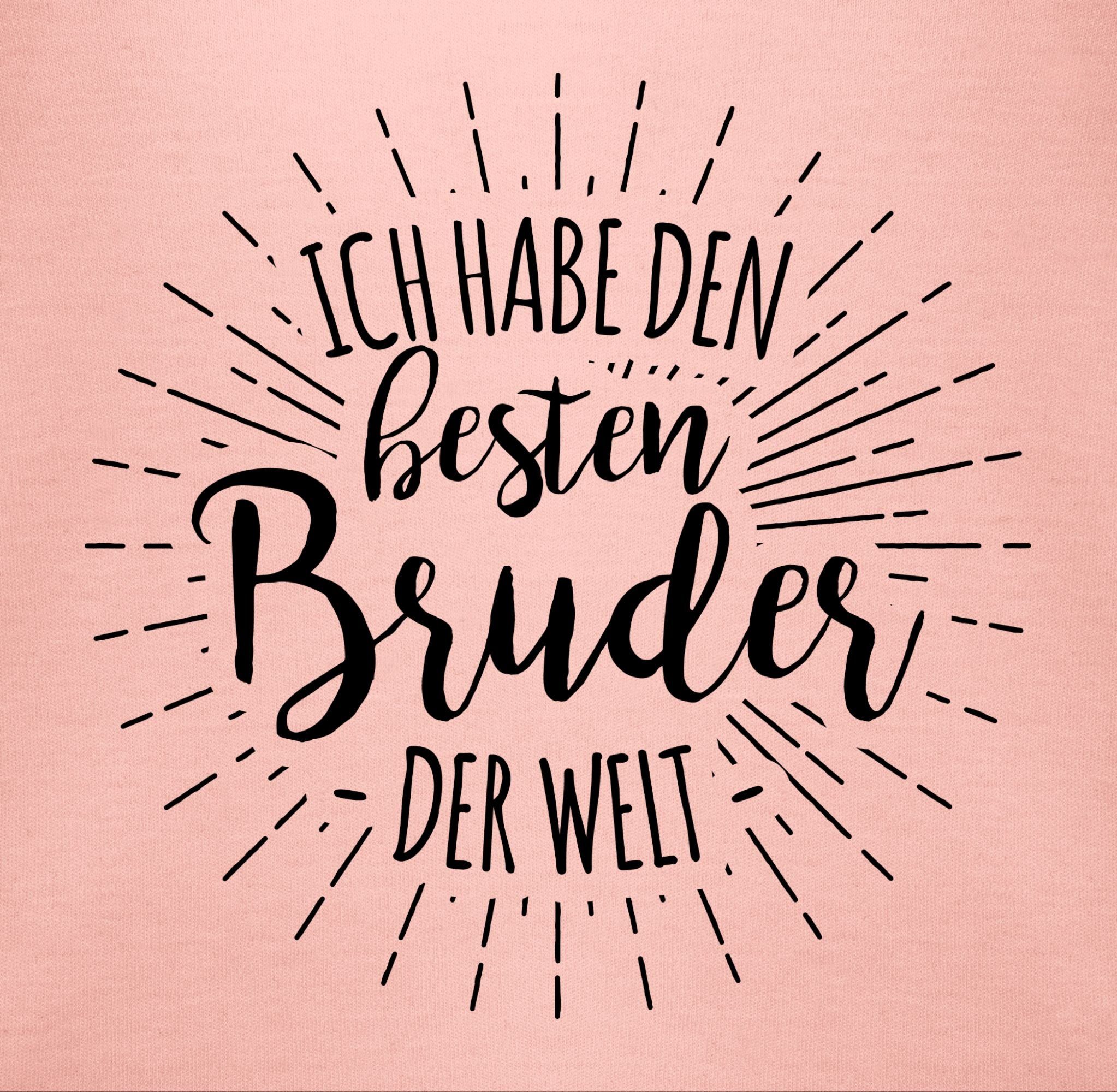 Welt Babyrosa Shirtracer Bruder Shirtbody besten 2 habe Ich den der Bruder