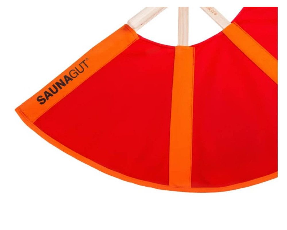 Saunagut Sauna-Aufgussset SAUNAGUT® Aufgussfächer Esche KLEIN