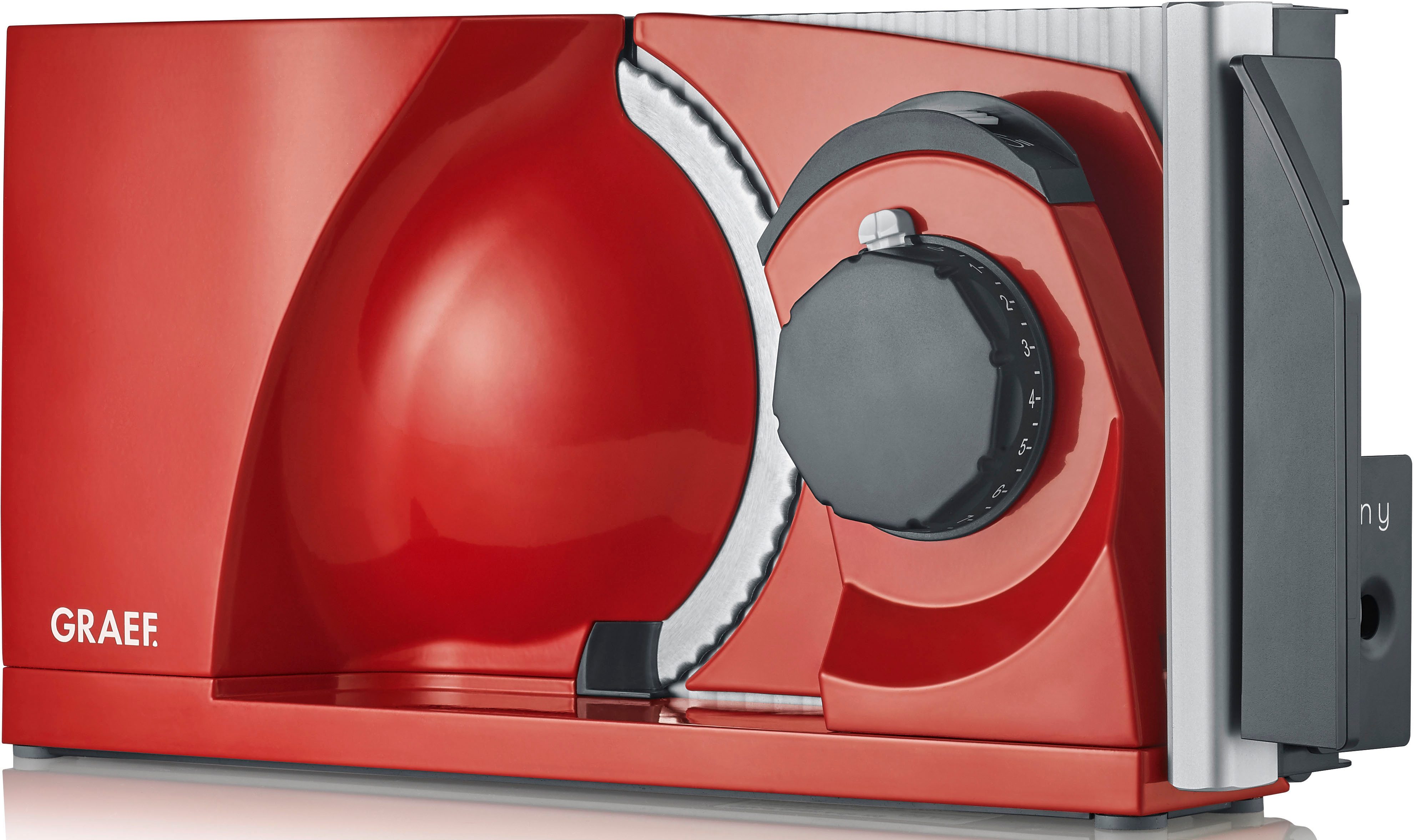 Graef Allesschneider Mytiny MT1003EU, rot, 170 W