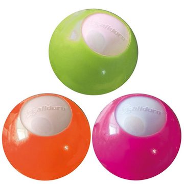 alldoro Wasserbombe 63026, Water Splash, wiederverwendbar, 3er Set in pink, grün und orange