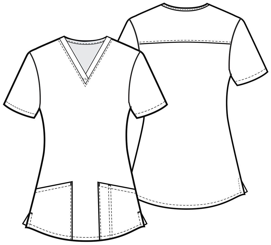 Cherokee Funktionsbluse Bunt bedruckter Damen Kasack "hocus pocus" Kasack mit Motiv