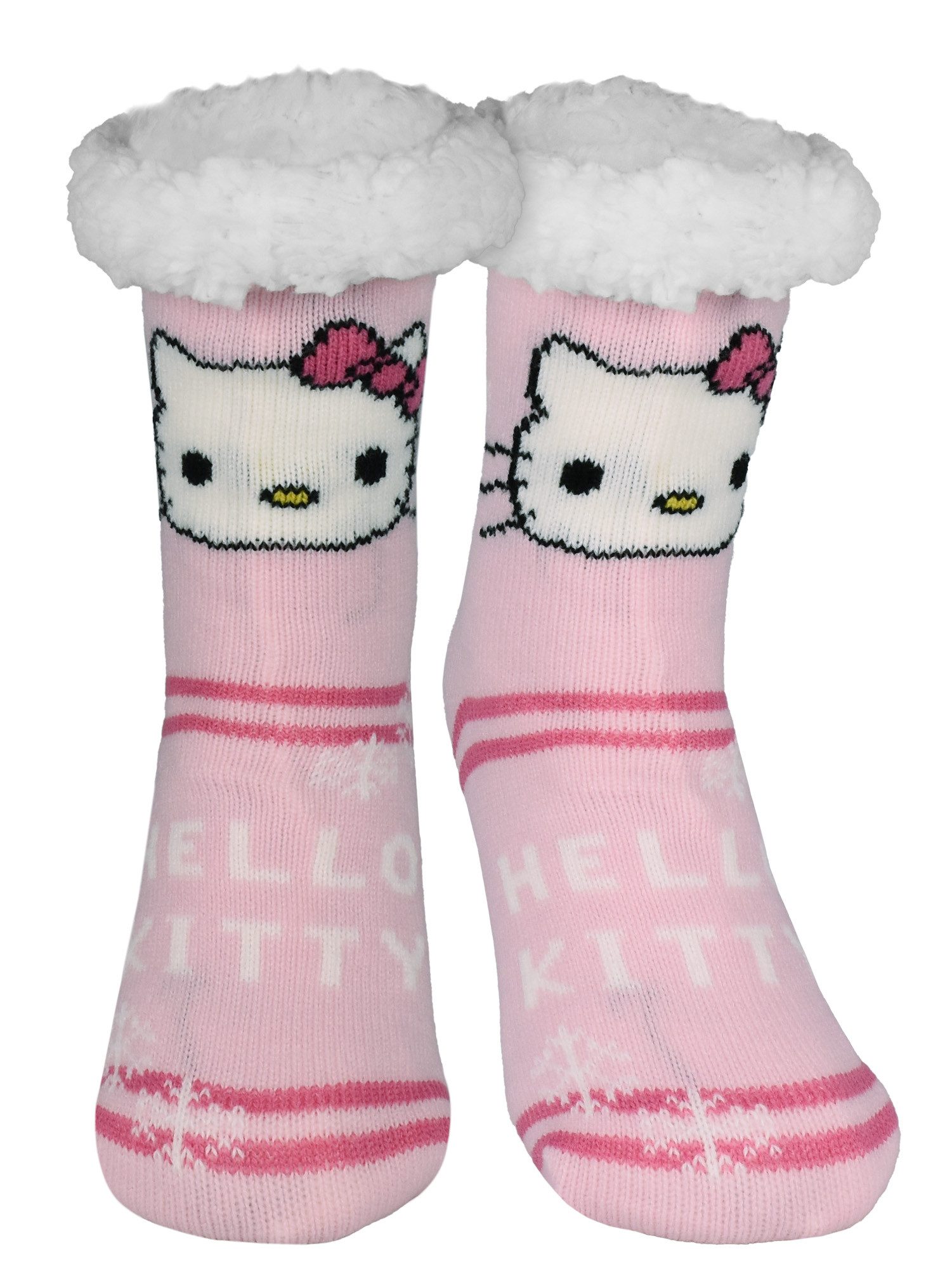 Haussocken Hello Kitty Hüttensocken Haussocken Kuschelsocken Socken