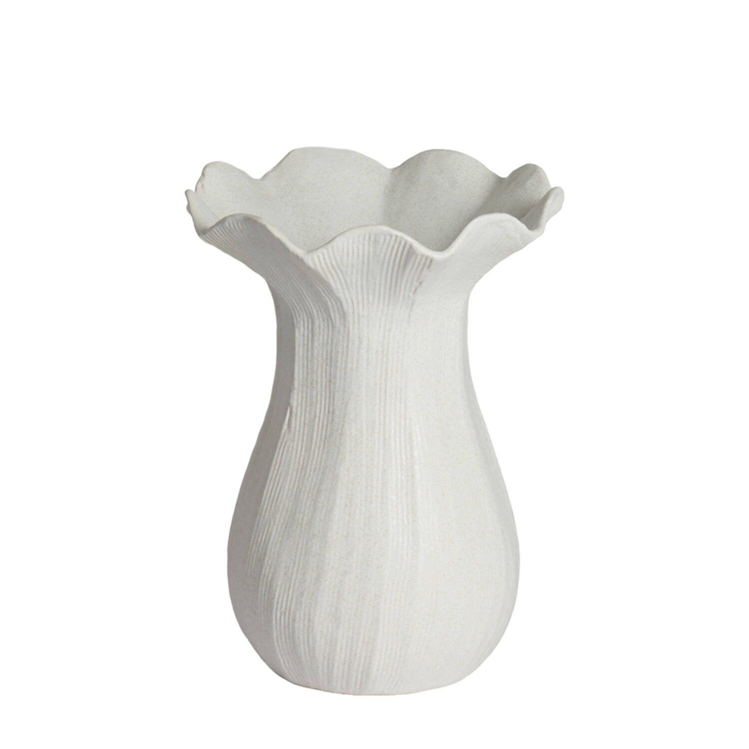 Light & Living Dekovase Light & Living, Vase Decovase, Ø23,5x30,5 cm ZENORA ceramics matt crea (1 St)