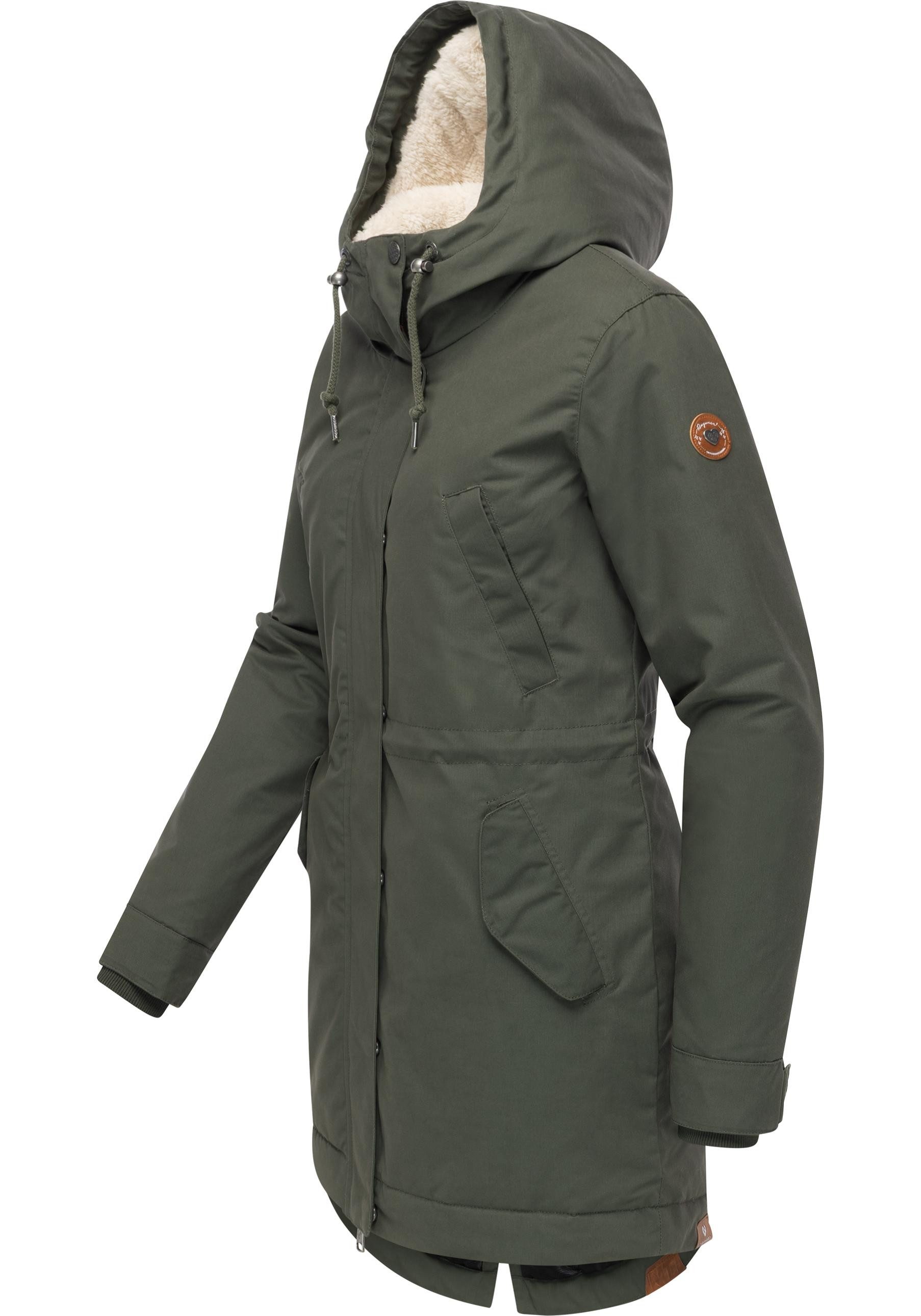 Ragwear Kurzmantel Cannas YOUMODO Kurzer Damen günstig online kaufen