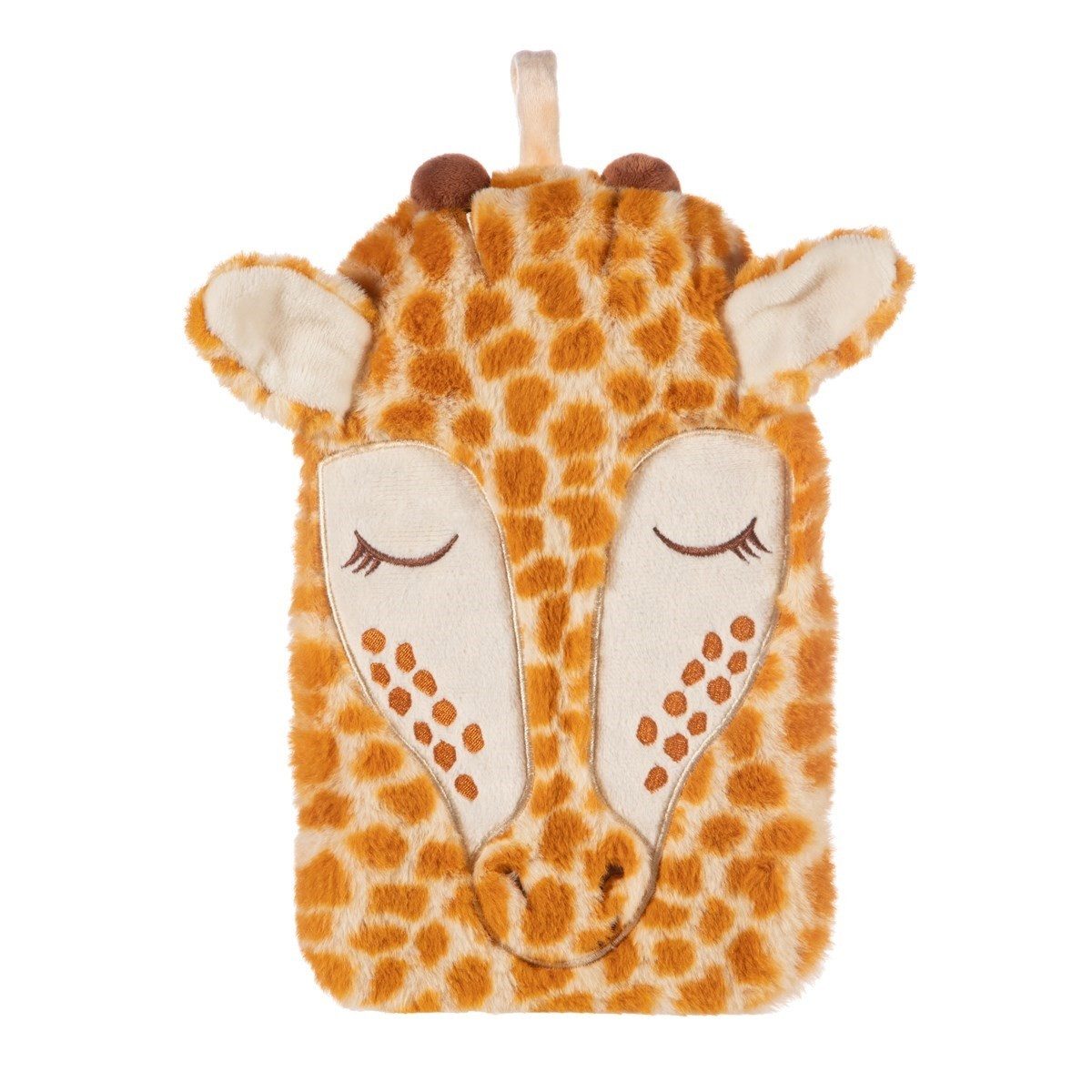 Sass & Belle Wärmflasche Gina Giraffe, (Bettflasche, ca. 20 x 30 cm, 1-tlg., mit Aufhänger), perfekt für abendliches Kuscheln