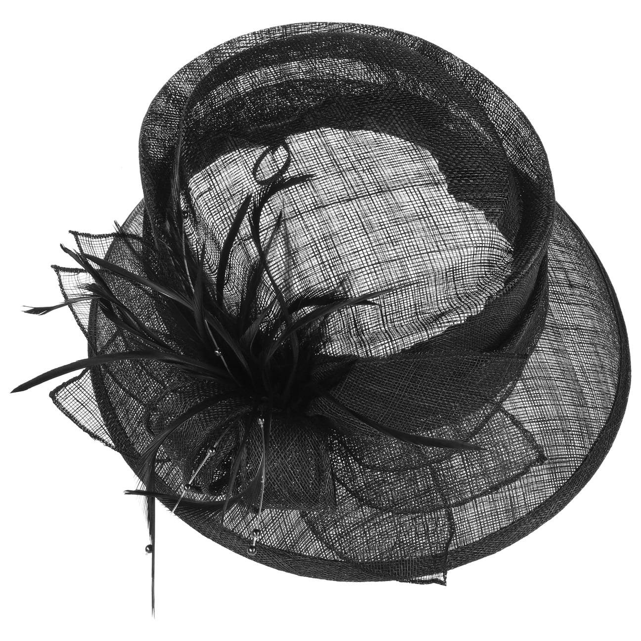 McBurn Strohhut (1-St) Fascinator, Made in Italy
