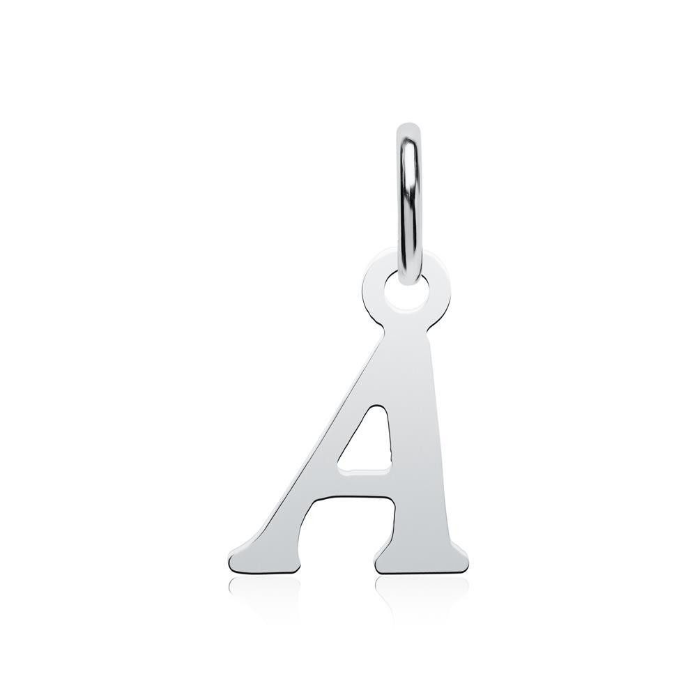 Unique Kettenanhänger Unique Buchstabenanhänger "A" 925er Sterlingsilber Anhänger SP0892