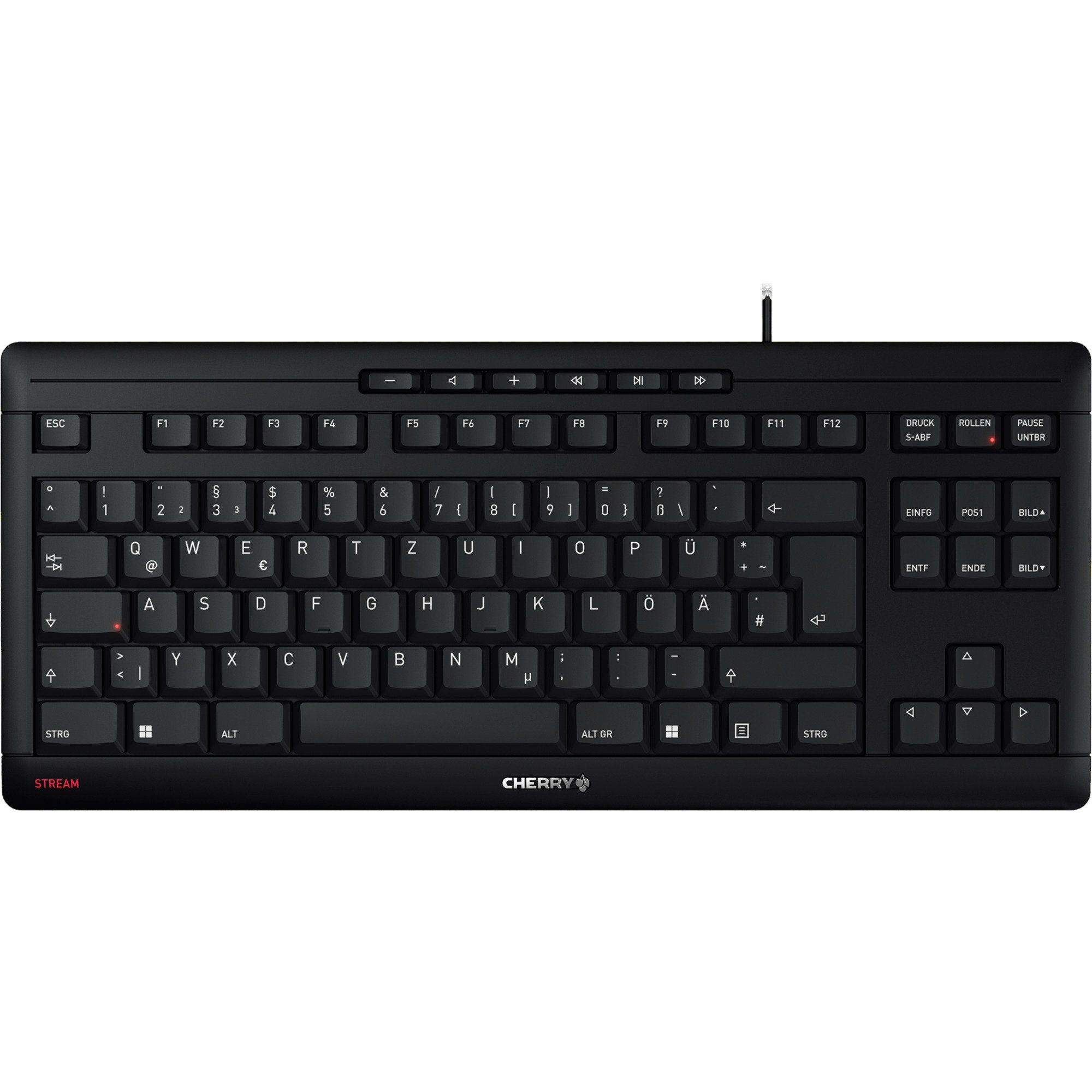 CHERRY STREAM KEYBOARD TKL, Tastatur Tastatur
