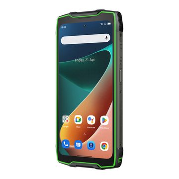 blackview BV9300 Smartphone (6.7 Zoll, 256 GB Speicherplatz, 50 MP Kamera, 2,3K Display, 15080mAh Akku, Fingerabdruck/NFC/IP69K)