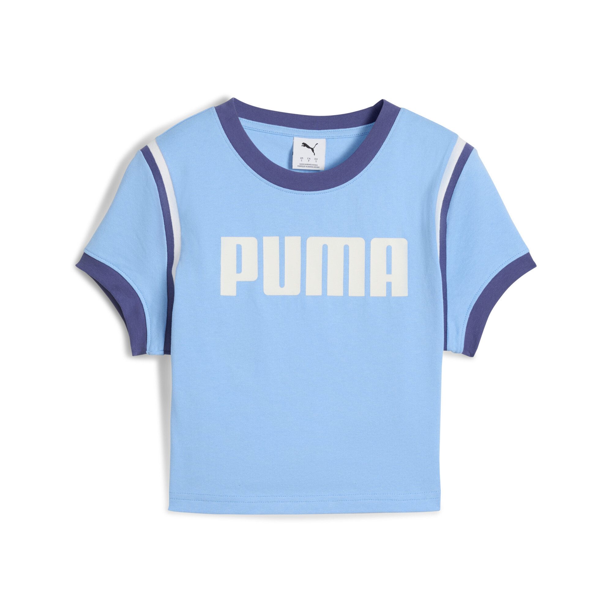 PUMA T-Shirt FUTURE.PUMA.ARCHIVE Kurzes figurbetontes T-Shirt günstig online kaufen