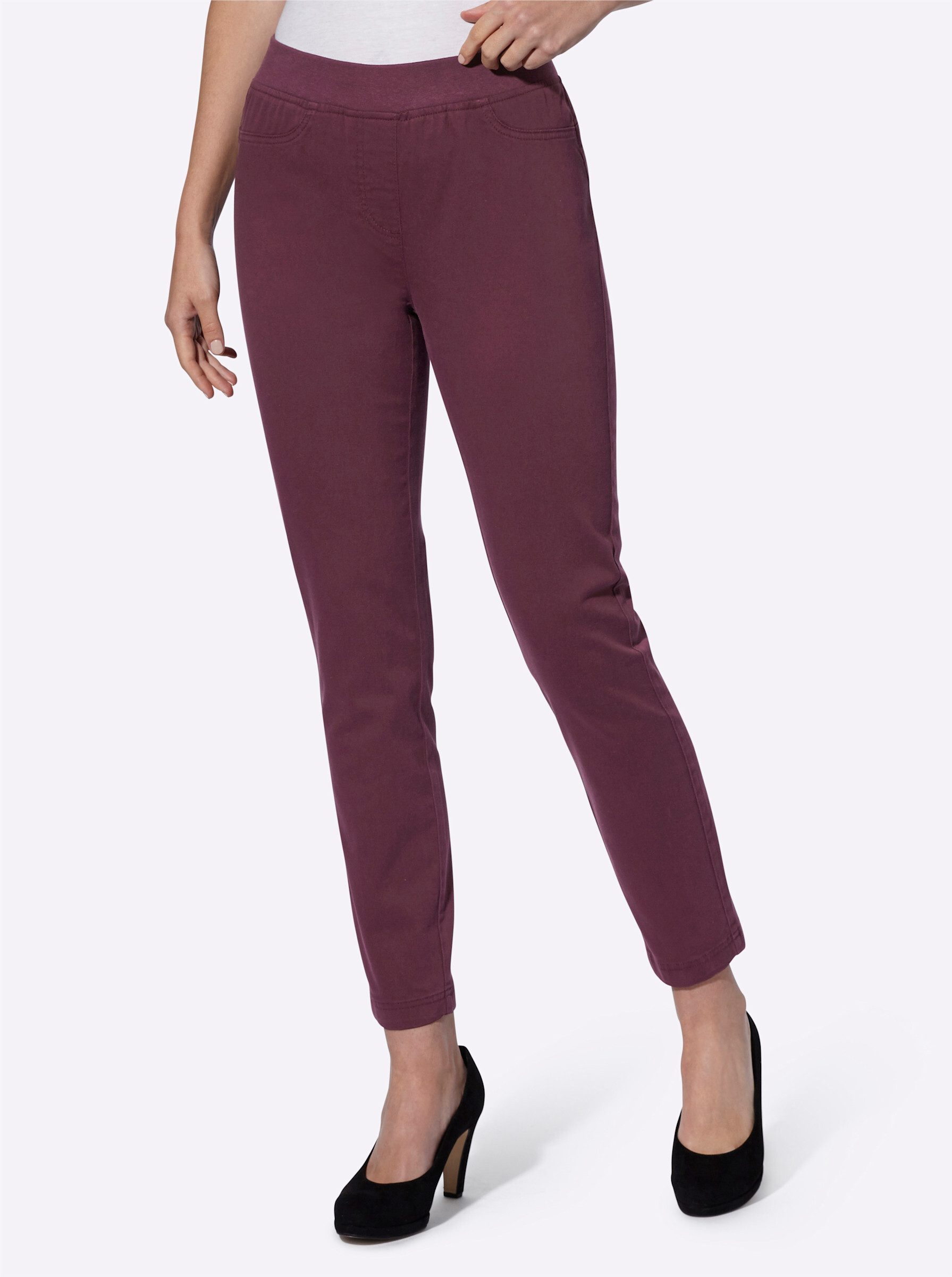 Witt Bequeme Jeans Push-up-Jeans komfortabel