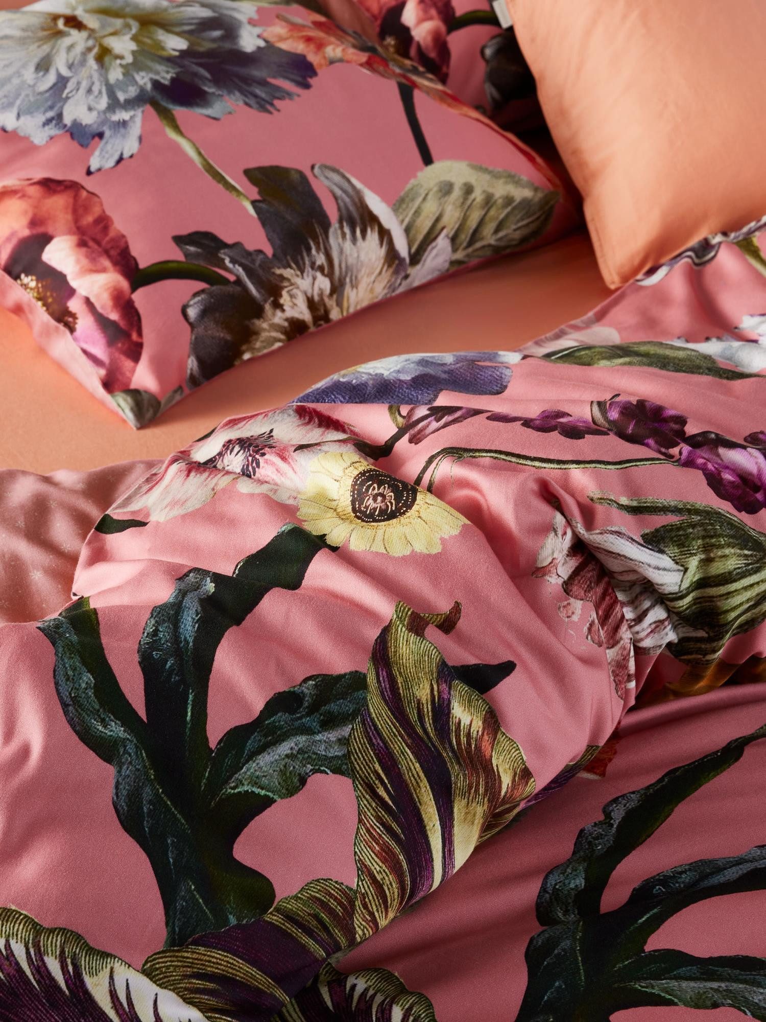 Essenza Bettwäsche Filou, Satin, 2 teilig, mit floralem Muster