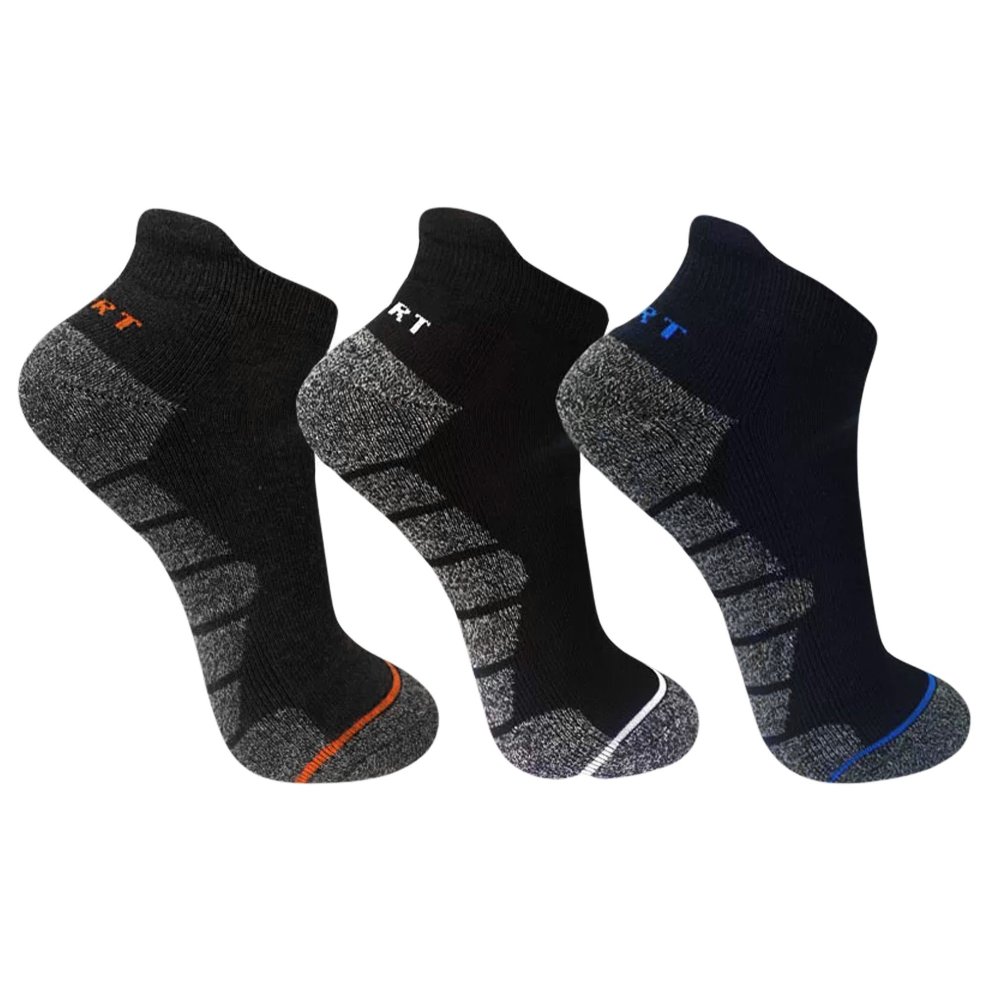 TEXEMP Thermosocken 3 - 12 Paar Thermo Socken Sneaker Herren & Damen Baumwolle Winter Warm (Packung, 3-Paar) Robust & Langlebig