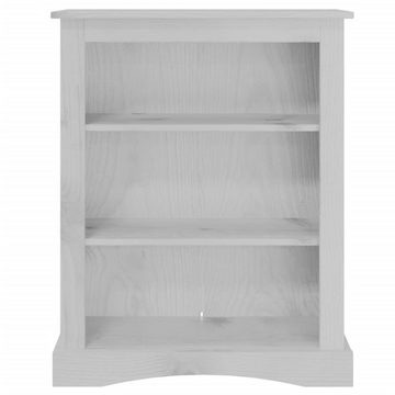 vidaXL Bücherregal Bücherschrank 3 Fächer Mexiko-Stil Kiefernholz Grau 81x29x100cm, 1-tlg.