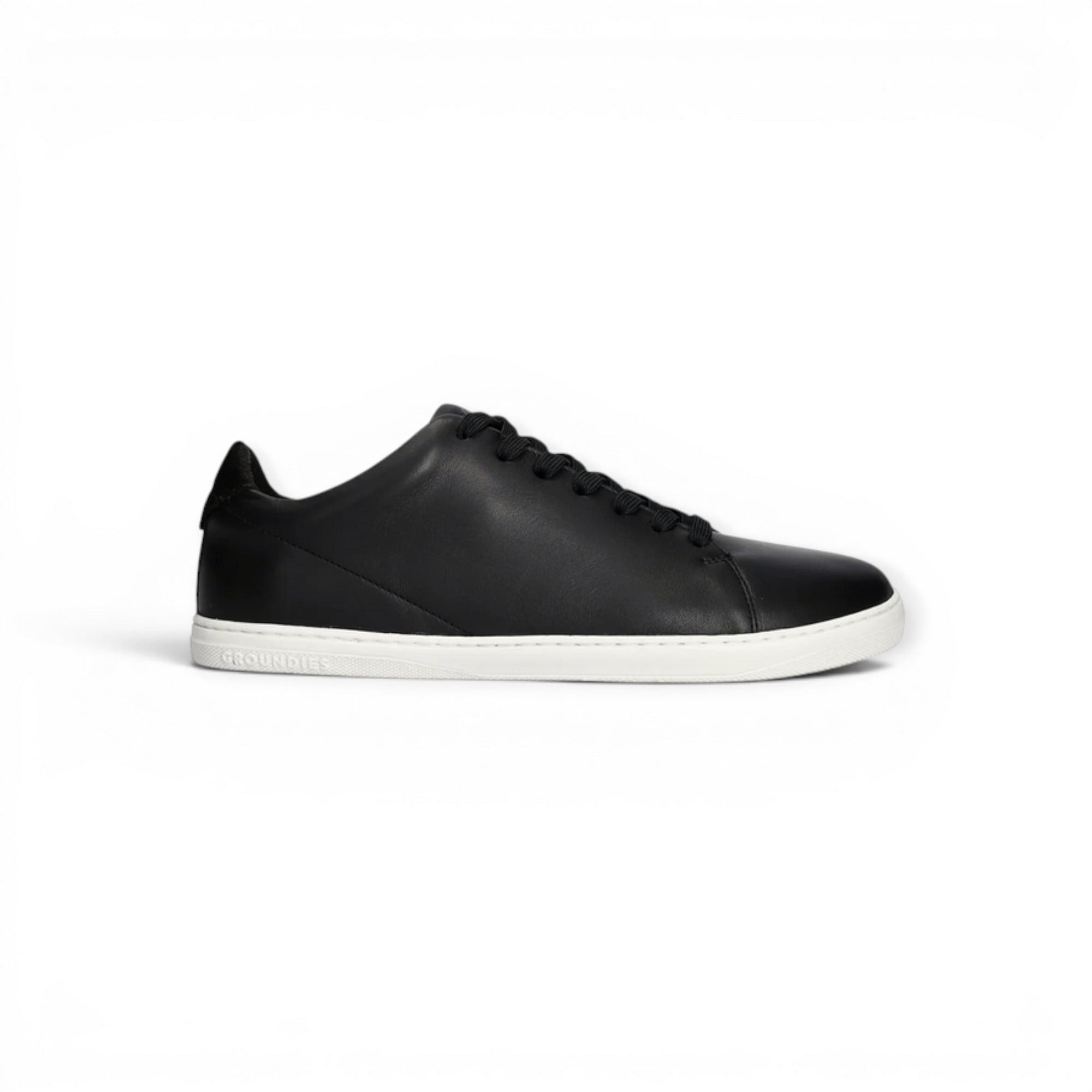 GROUNDIES Zero (Nappaleder, Zero Drop) schwarz Damen Sneaker