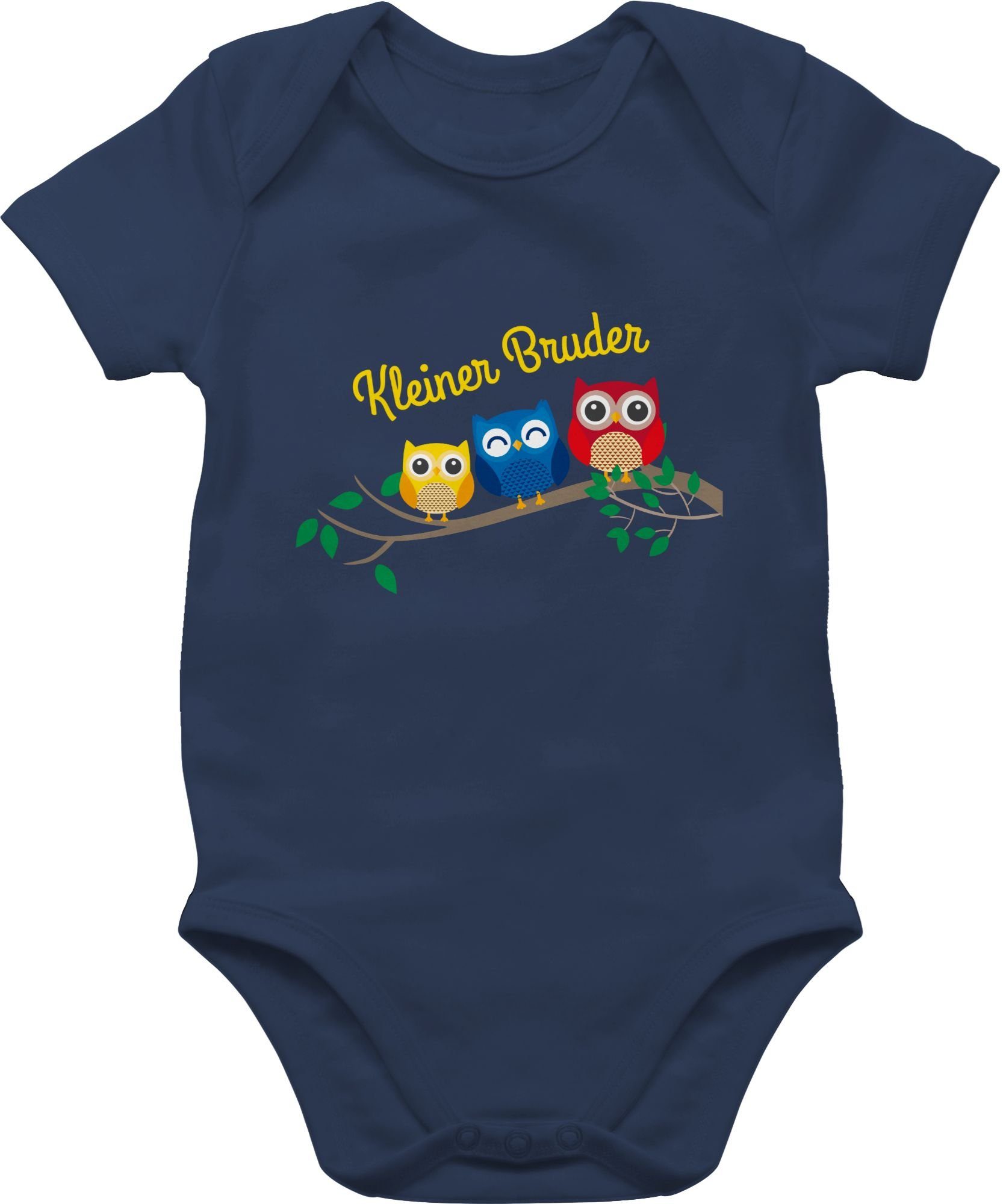 Shirtbody kleiner Bruder Eulen