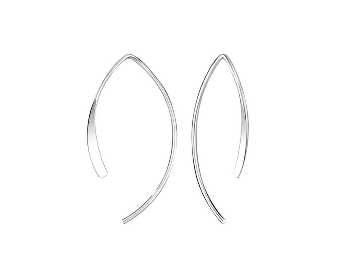Order & Smile Schmuck Paar Ohrhänger Durchzieher Ohrhänger: Ohrringe Silber 925
