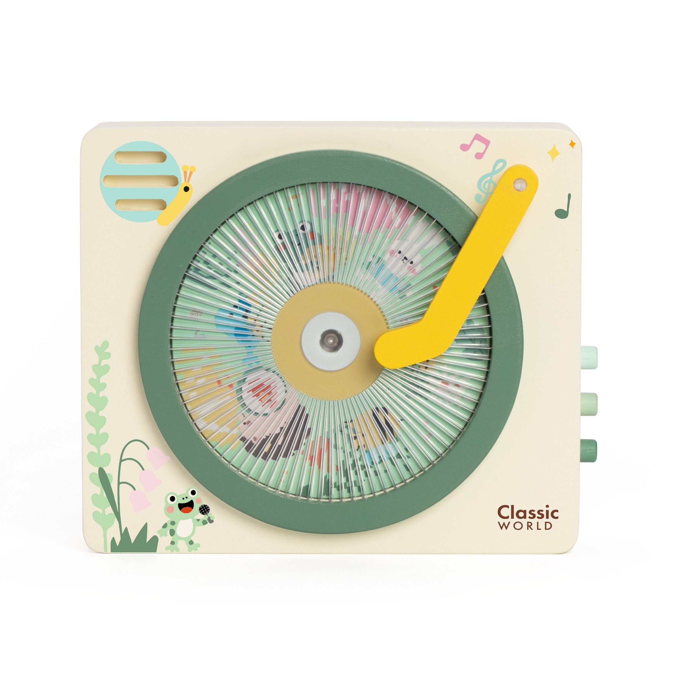 Classic World Spieluhr Classic World - Spieluhr Retro mit Sound - 22,2x18x8,3 cm - 2Y+, (1-tlg)