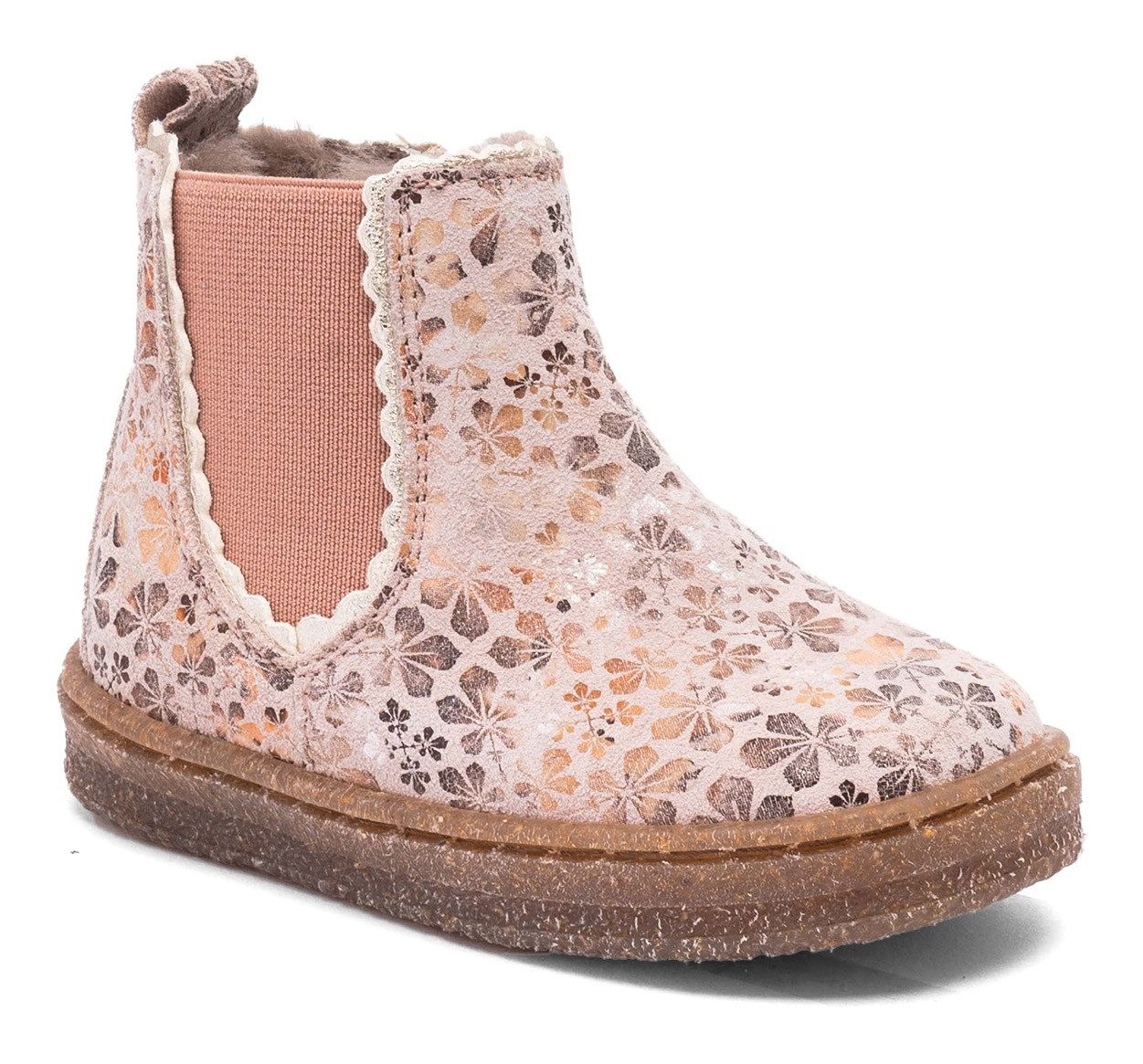 Bisgaard siggi lamb Chelseaboots Babyschuh mit Lammfell, Größenschablone zum Download