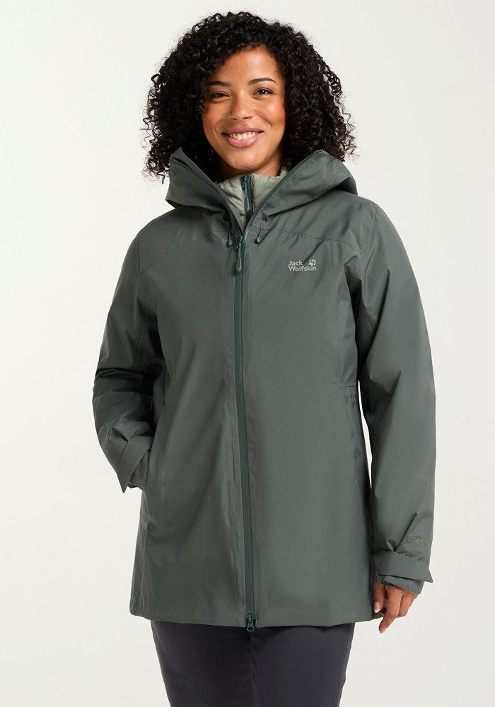 Jack Wolfskin 3-in-1-Funktionsjacke ICECAPE 3IN1 DOWN JKT W RDS