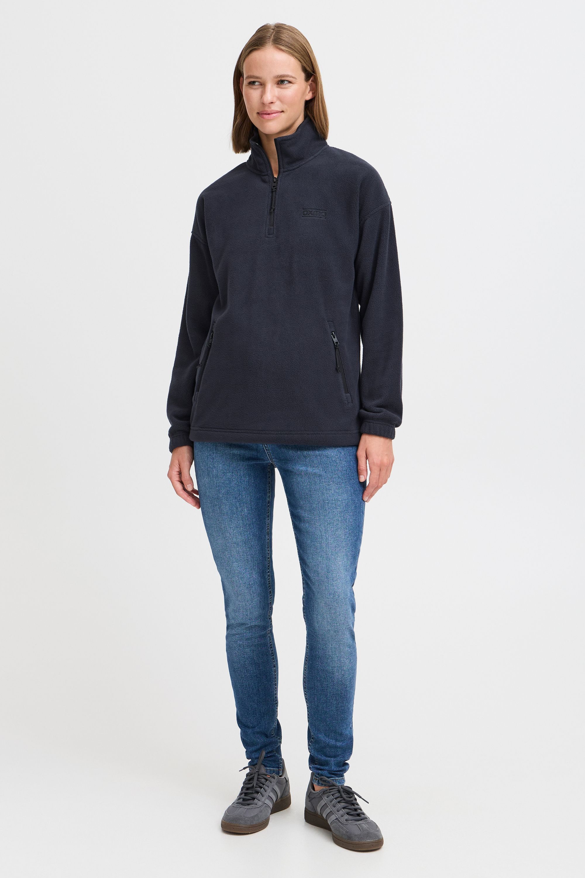 OXMO Troyer OXMATSINE Pullover mit Troyerkragen günstig online kaufen