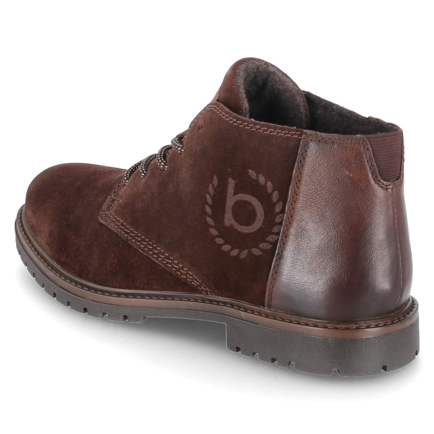 bugatti Bugatti 321AOJ301432-6161 Herren Rauleder brown Schnürstiefel