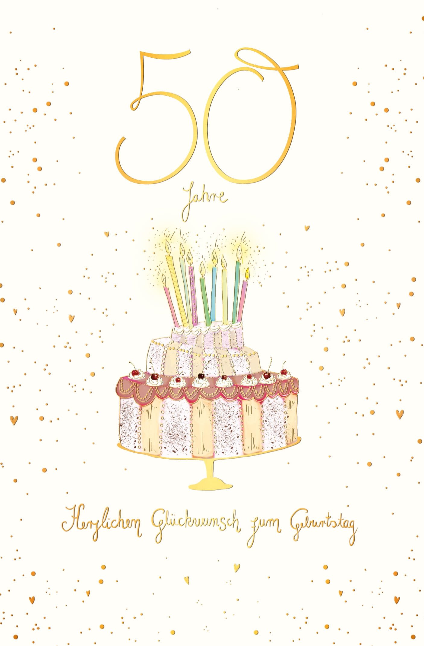 Skorpion Grußkarten 50. Geburtstag Skorpion`s Art Karte mit Umschlag
