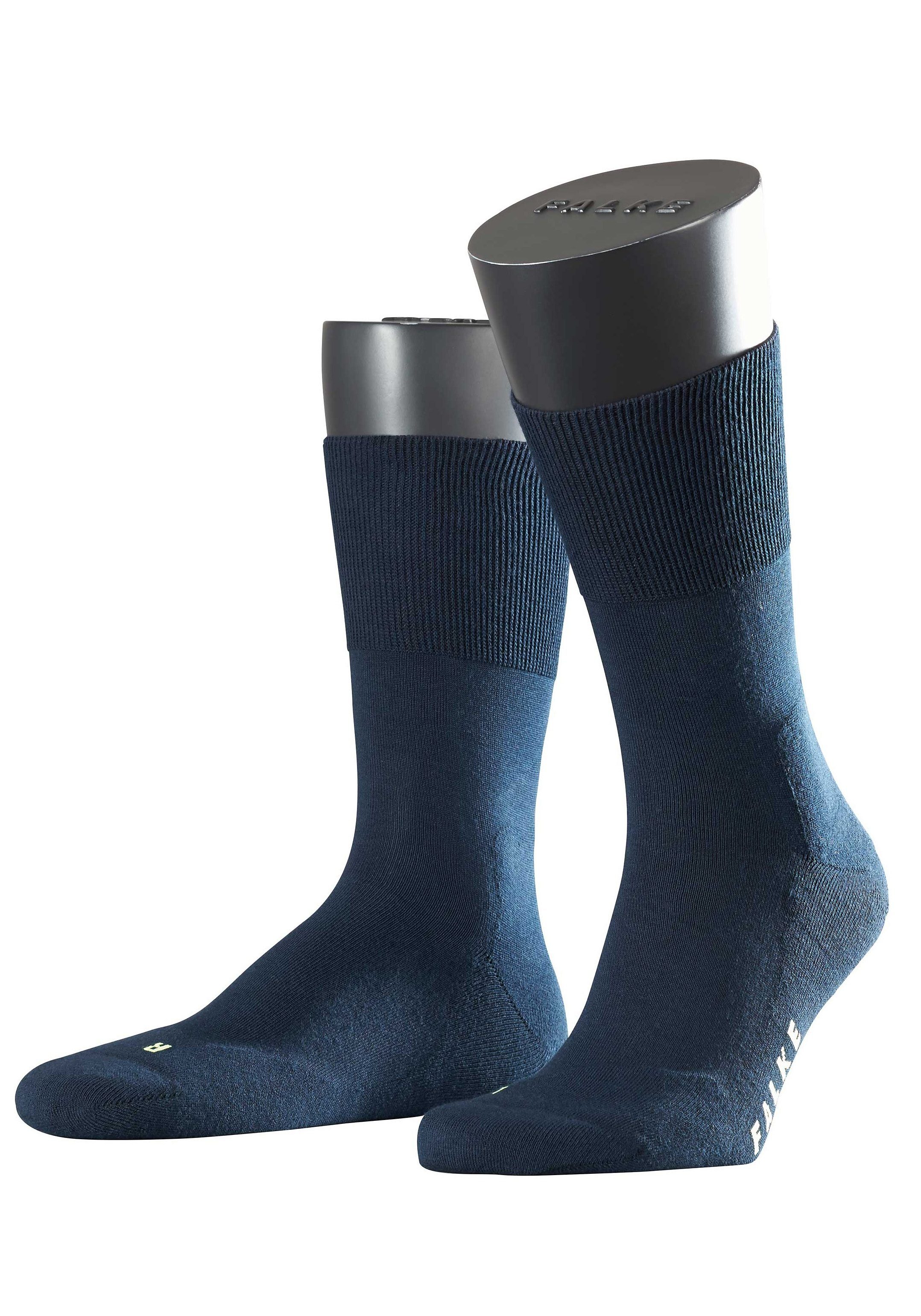 FALKE Socken Run aus wärmender Baumwolle marine