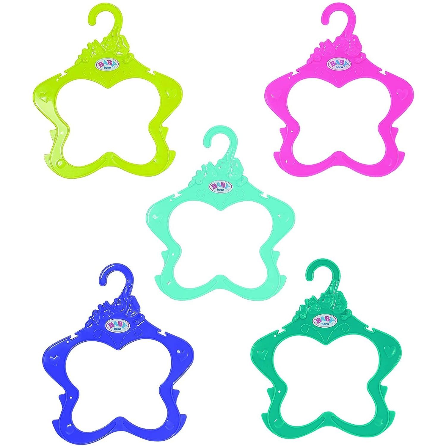 Zapf Creation® Puppen Accessoires-Set 831144 BABY born Kleiderbügel, 5er Pa günstig online kaufen