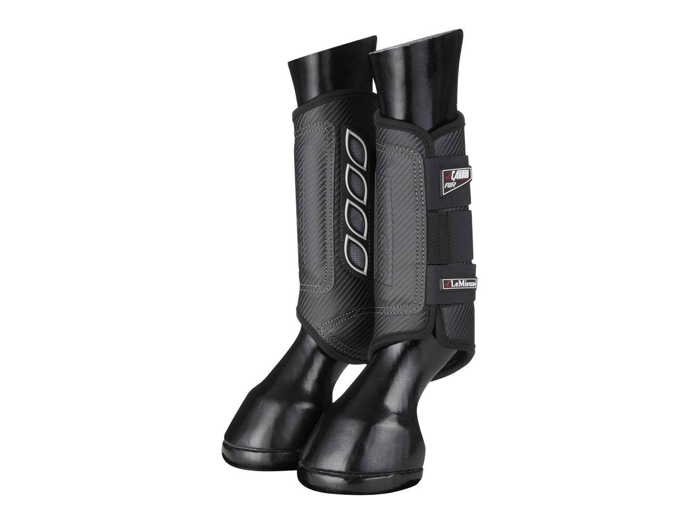LeMieux Gamaschen Gamaschen Carbon Air XC Hind in schwarz