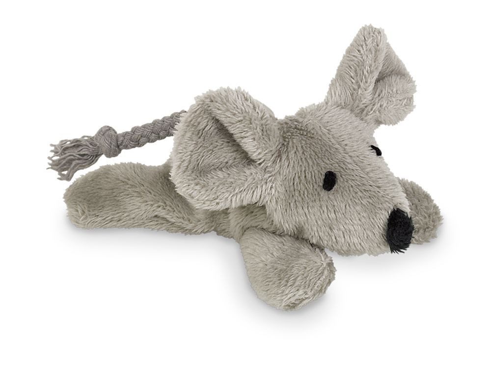 Nobby Tierkuscheltier Nobby Katzenspielzeug Plüsch Maus mit Catnip 9 cm, PET
