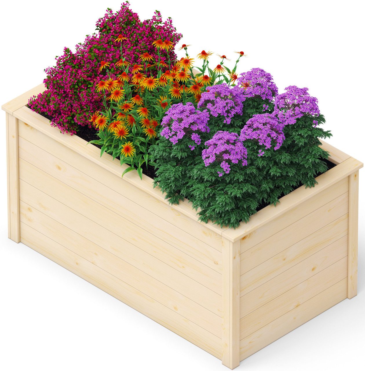 Upyard Hochbeet Upyard Hochbeet 133 x 72 x 70 cm natur mit