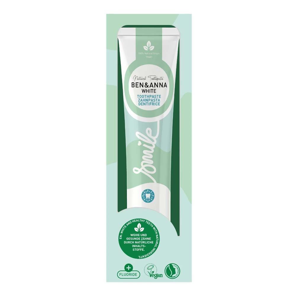 Ben & Anna Zahnpasta Zahnpasta - White 75ml