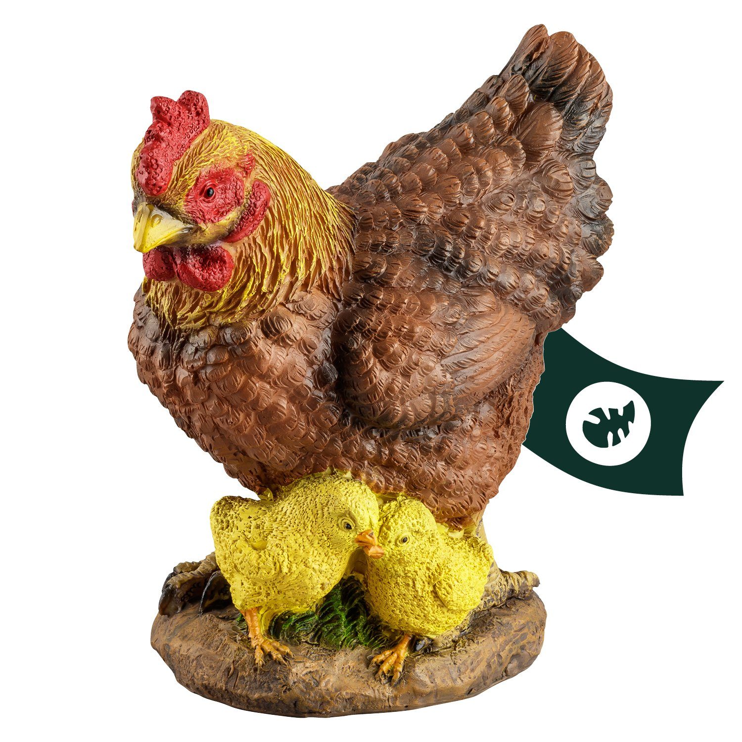 VERDOBA Gartenfigur Hühner, Hähne, Küken Gartenfiguren günstig online kaufen